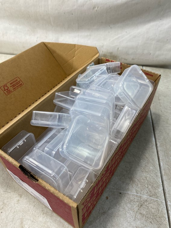 Clear Plastic Storage Containers