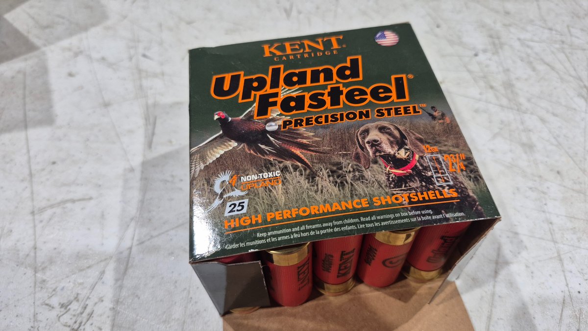 Kent Cartridge Upland Fasteel 12 Gauge Shotgun Ammunition