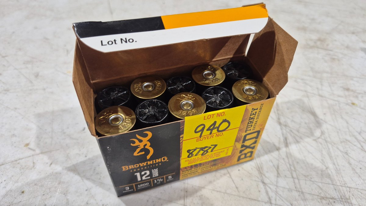 Browning BXD Turkey 12 Gauge Shotgun Ammunition
