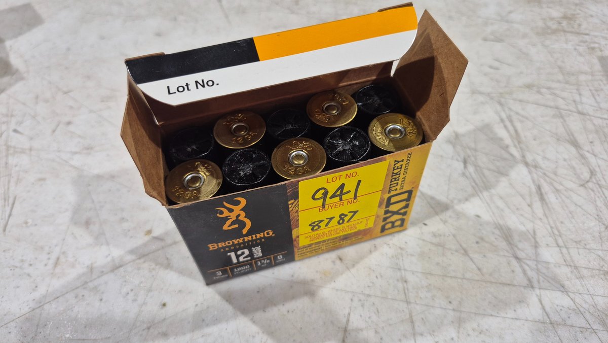 Browning BXD Turkey 12 Gauge 3" Shotgun Ammunition
