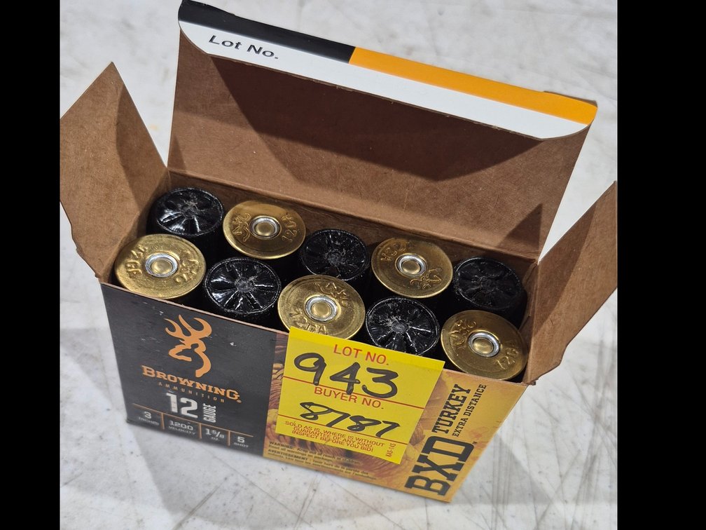 Browning BXD Turkey 12 Gauge Shotgun Ammunition