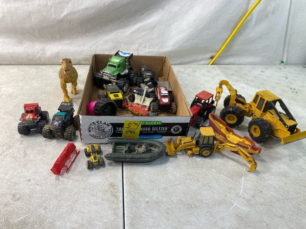 Toy Vehicle and Construction Equipment Lot