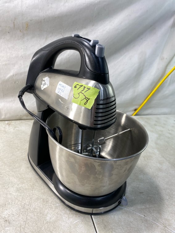 Hamilton Beach Stand Mixer with Stainless Steel Bowl