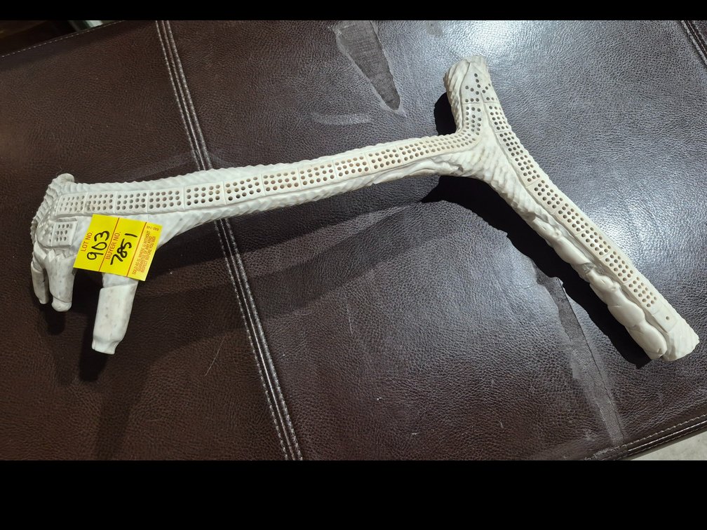 Carved Antler Cribbage Board