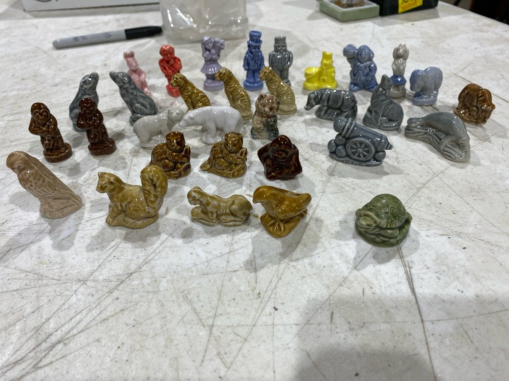 Wade Miniature Glazed Ceramic Figurines