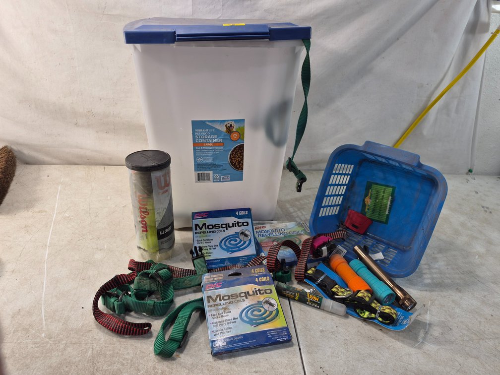 Pet Food Storage Container and Outdoor Gear