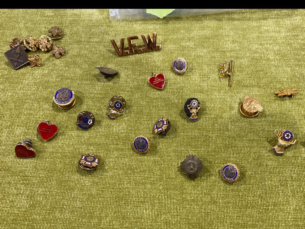 Fraternal, Veterans, and Scouting Lapel Pins and Insignia
