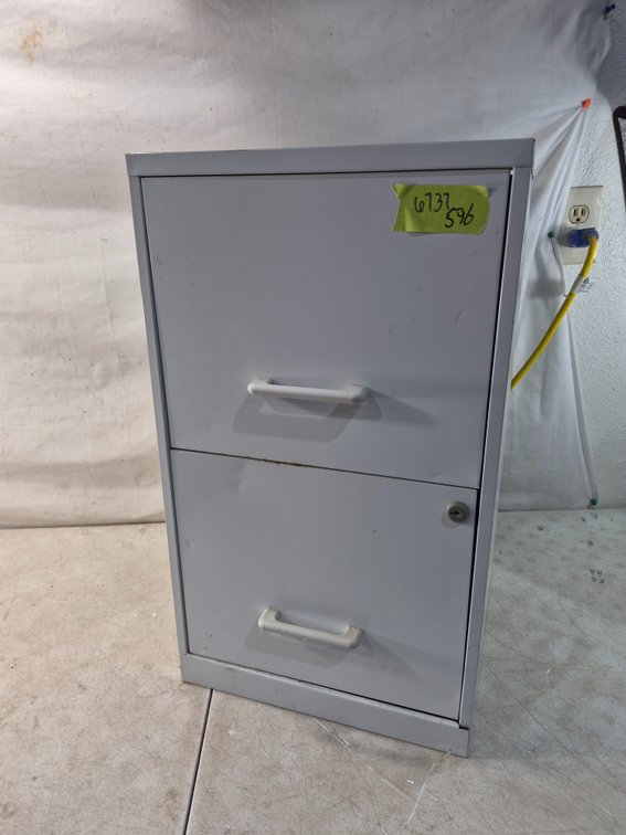 Two-Drawer Metal Vertical Filing Cabinet