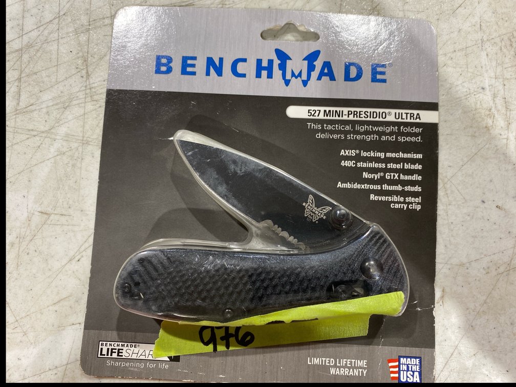 Benchmade 527 Mini-Presidio Ultra Folding Knife