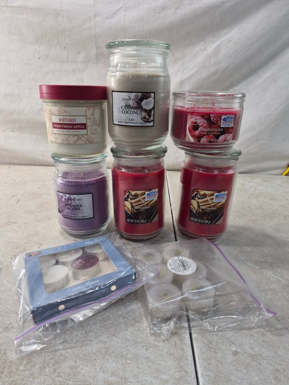 Scented Jar Candles and Tealights