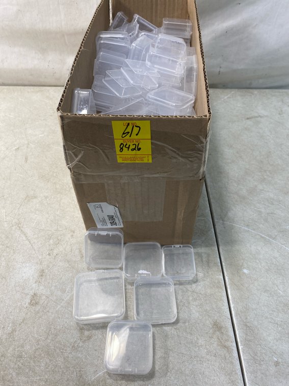 Clear Plastic Storage Cases