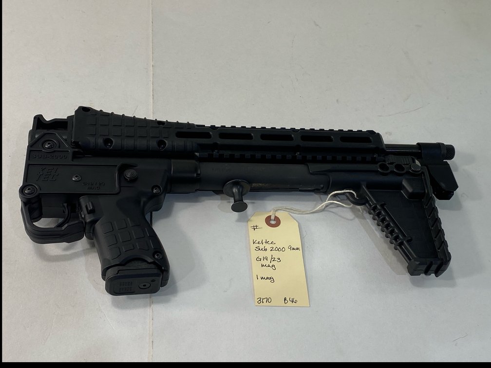 Kel-Tec SUB-2000 9mm Semi-Automatic Folding Carbine