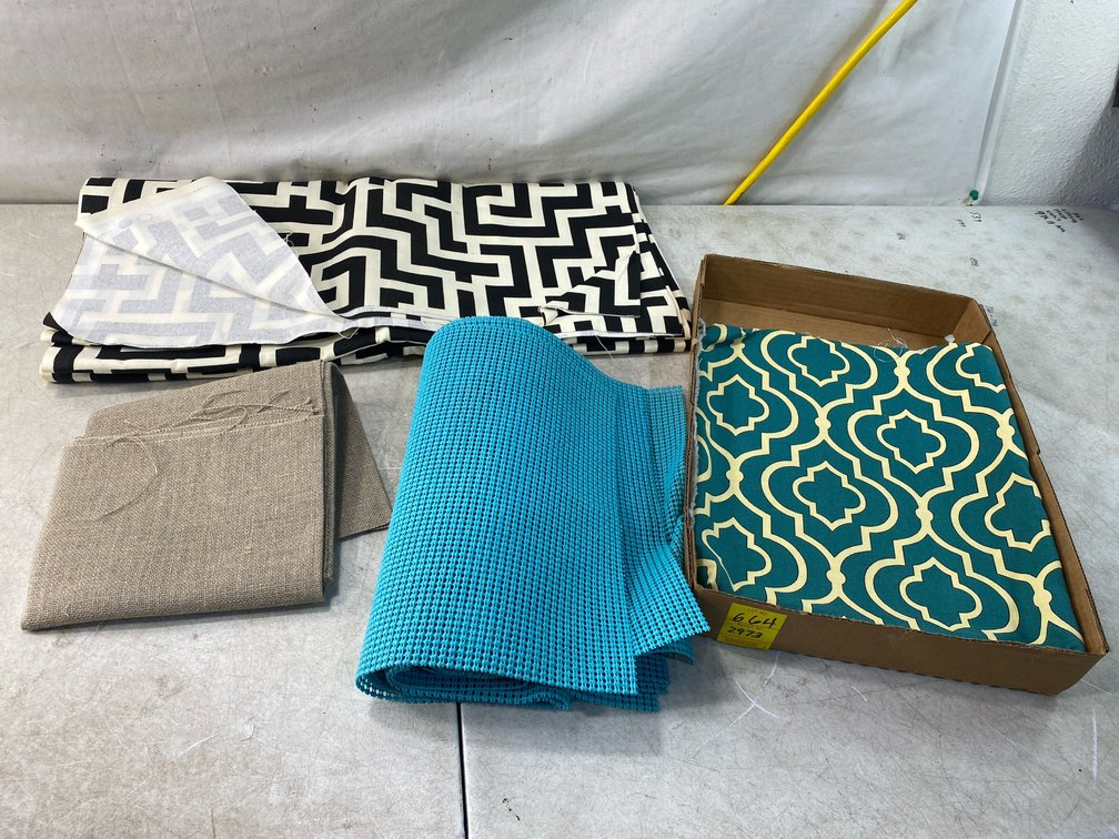 Fabric and Perforated Mesh Liner