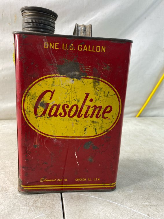 Edward Can Co. 1 Gallon Gasoline Can