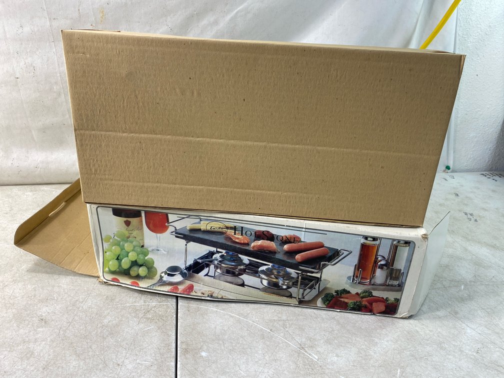 Eurita Hot Stone Tabletop Grill Set