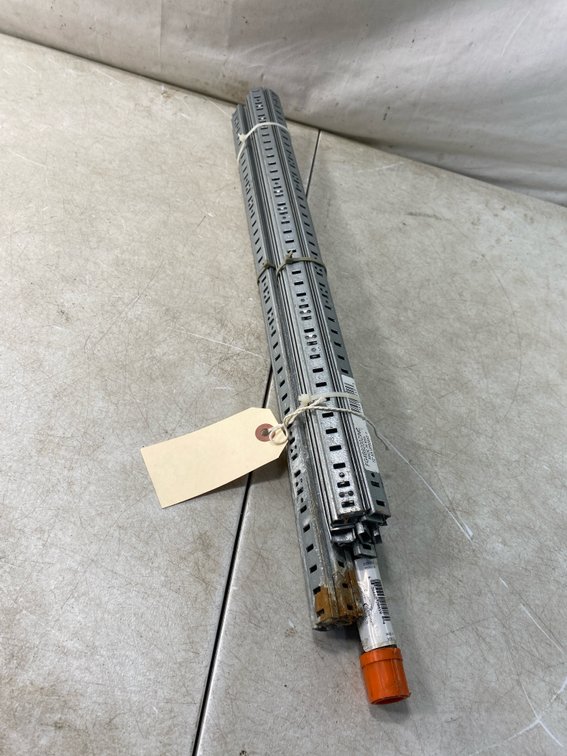 Slotted Shelving Upright and Steel Pipe