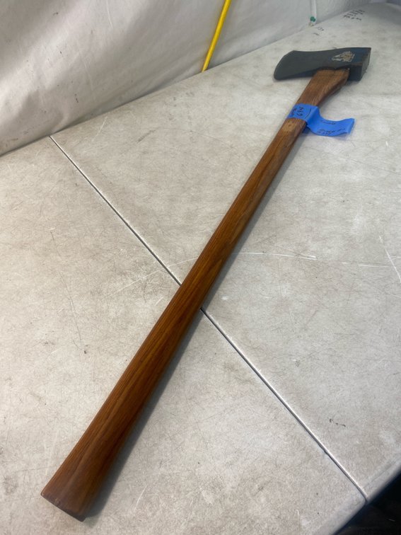 Collins Single-Bit Axe with Wooden Handle