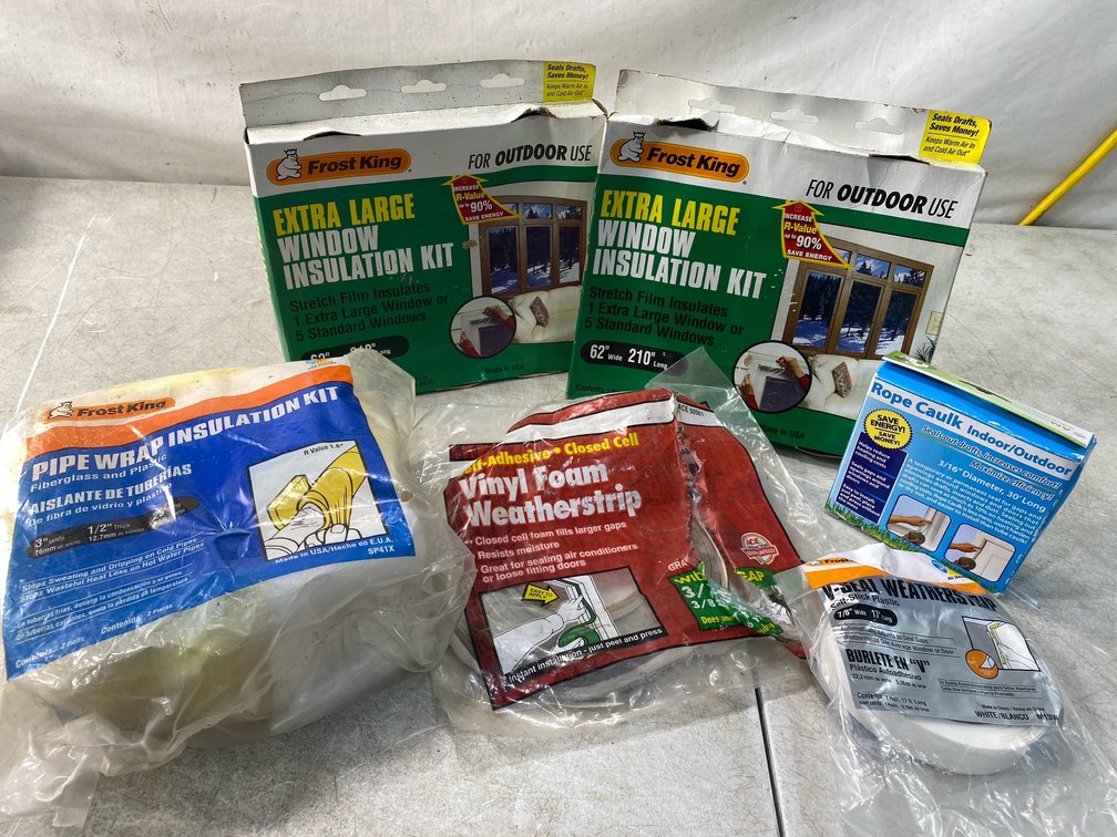 Weatherproofing and Insulation Supplies