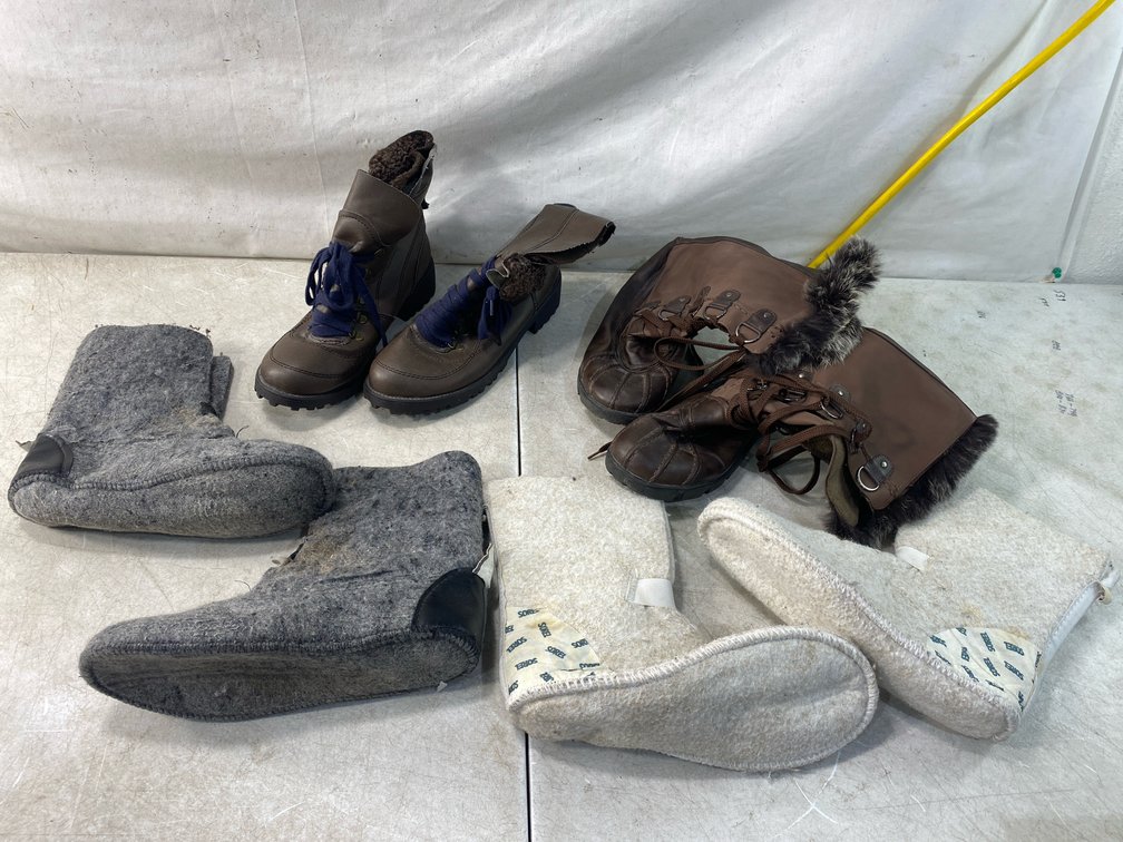 Winter Boots and Boot Liners
