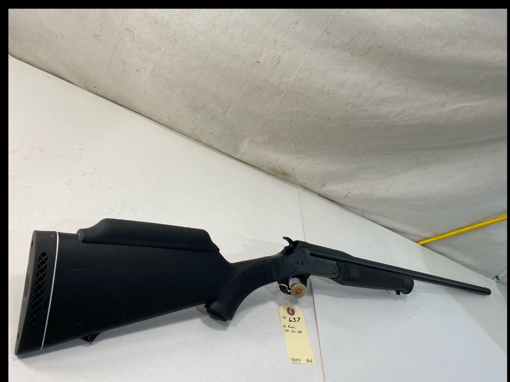 A. Rossi 20 Gauge Single-Shot Break-Action Shotgun