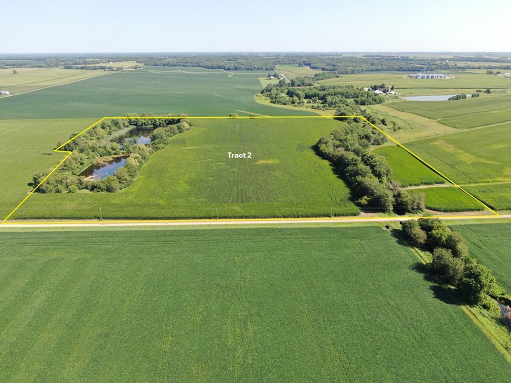 The Willerton Farms, LLC Farmland Auction Tract 2: 39.80 +/- Surveyed Acres