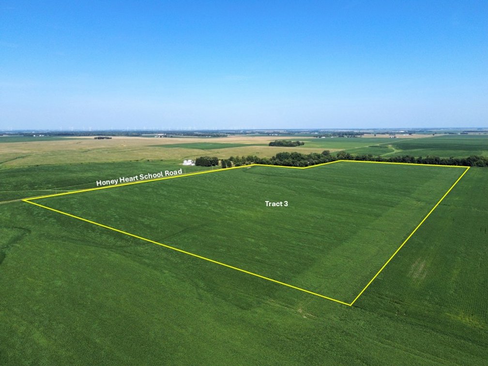 The Propst Farmland Auction Tract 3: 64.63 +/- Acres