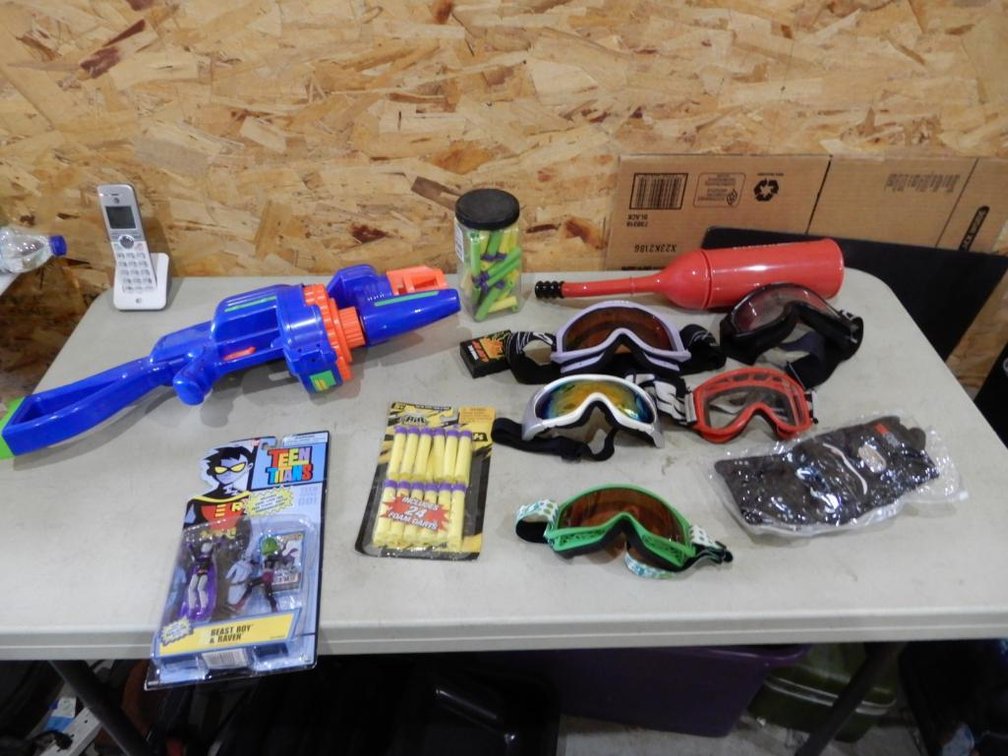 Nerf Gun, Goggles