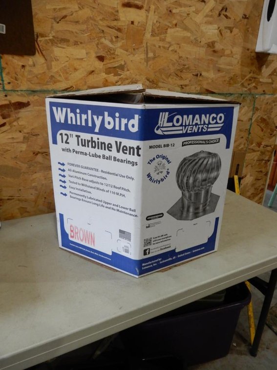 Whirly Bird Roof Vent