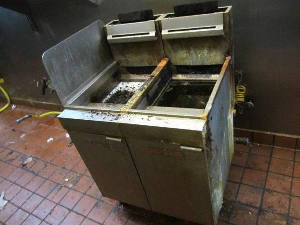 VULCAN COMMERCIAL STAINLESS STEEL GAS DEEP FRYER