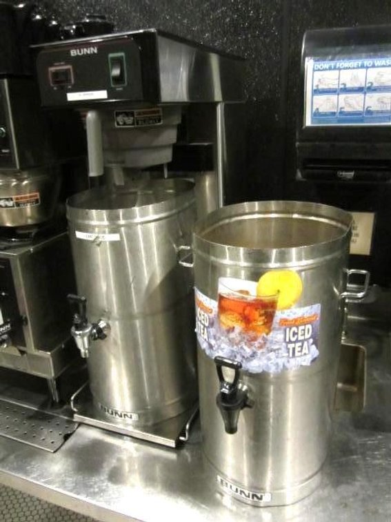 BUNN COMMERCIAL STAINLESS STEEL TEA BREWER