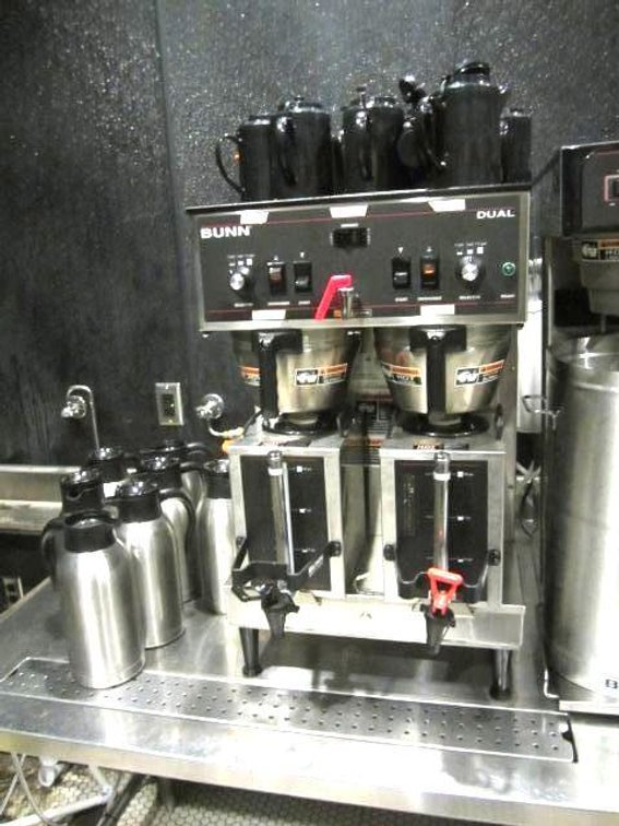 BUNN COMMERCIAL STAINLESS STEEL DUAL COFFEE MAKER