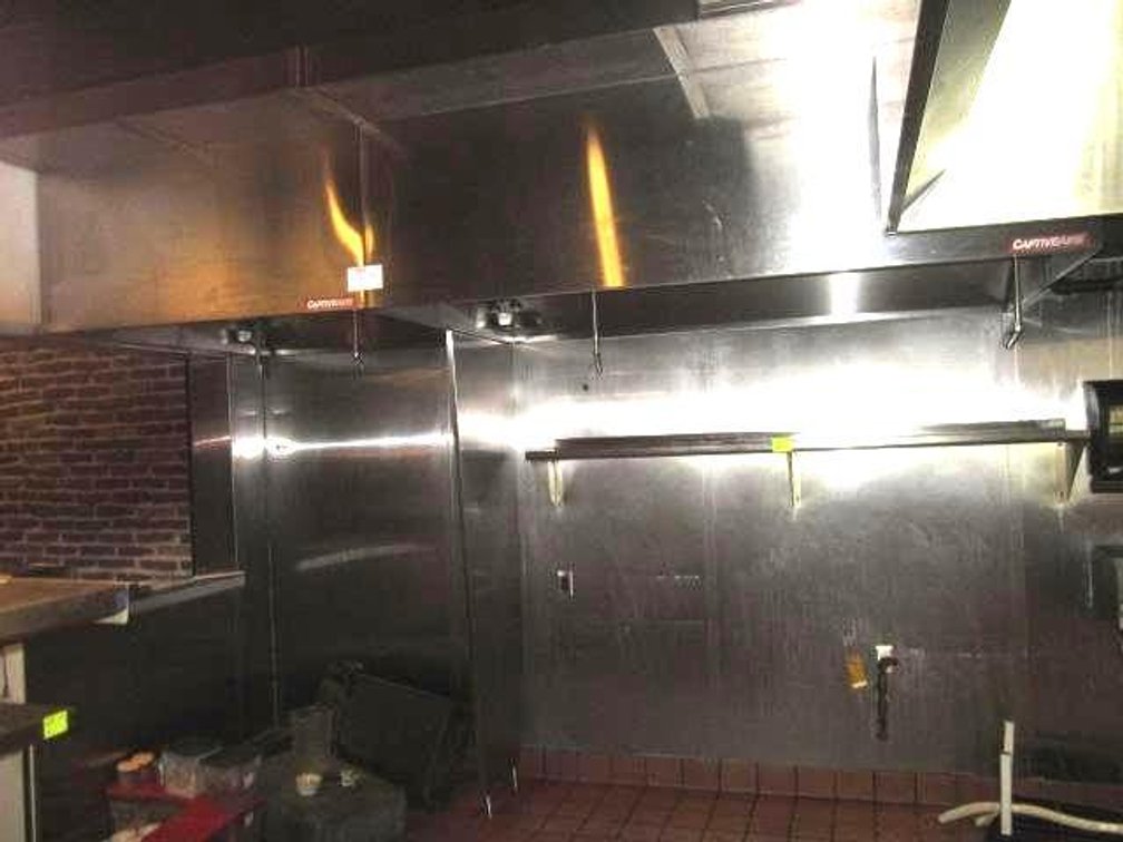 CAPTIVE AIRE COMMERCIAL STAINLESS STEEL FIRE SUPPRESSION SYSTEM