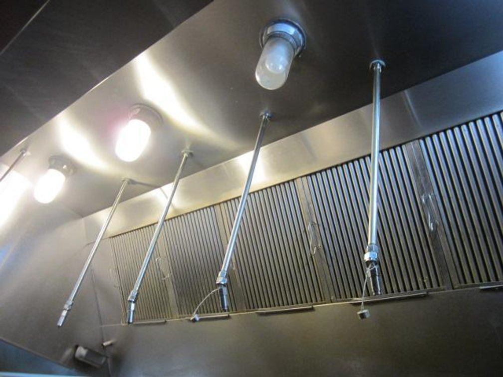CAPTIVE AIRE COMMERCIAL STAINLESS STEEL FIRE SUPPRESSION SYSTEM