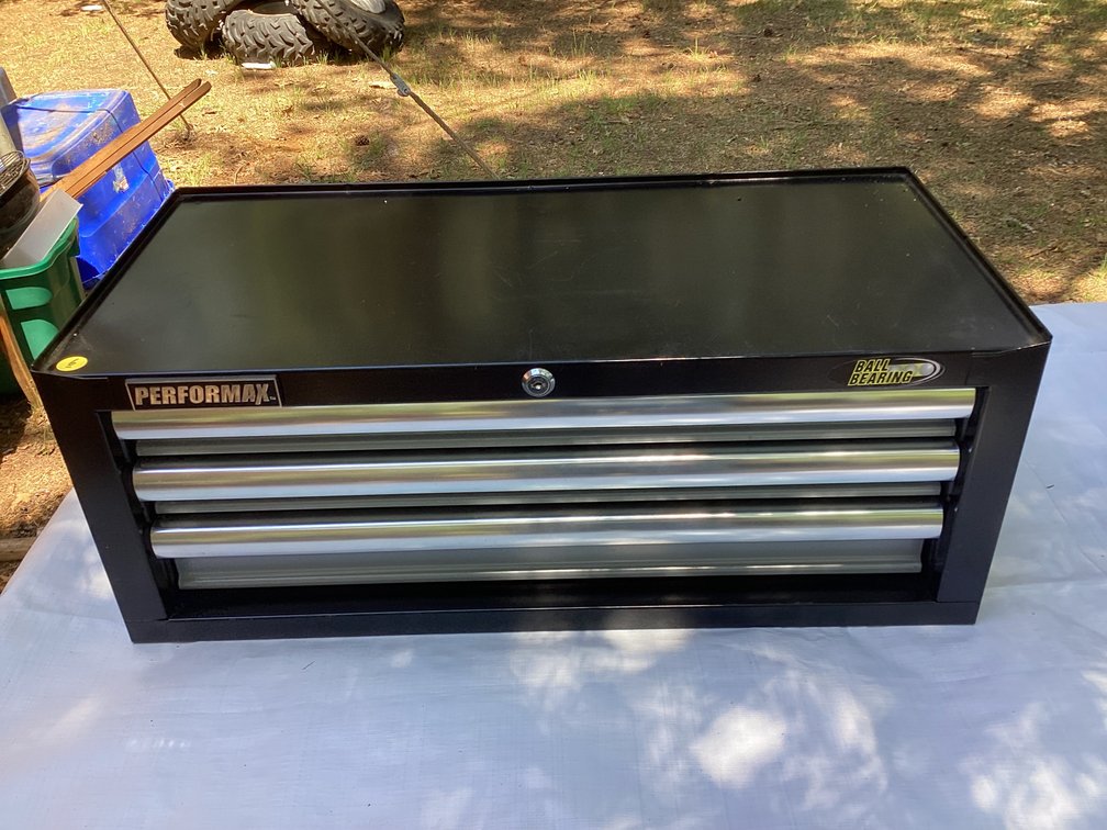 3 DRAWER PERFORMAX NEW TOOL BOX 26” x 12 1/2” x 10”