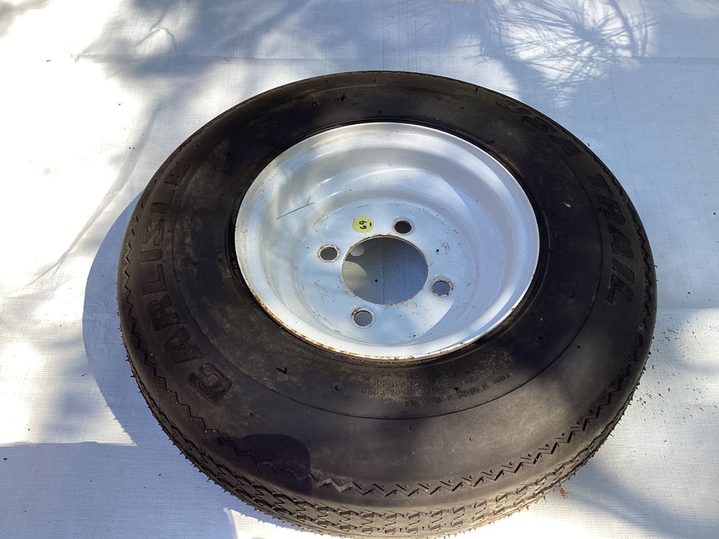 4-80 - 8  -  NEW TIRE AND RIM