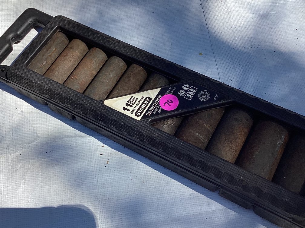 STANLEY  11 PIECE DEEP SOCKET SET