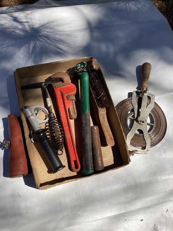 HAMMER , PIPE WRENCH AND MORE