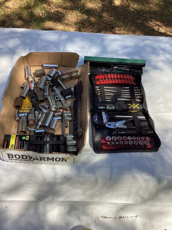 2 SOCKET SETS AND LOTS MORE SOCKETS