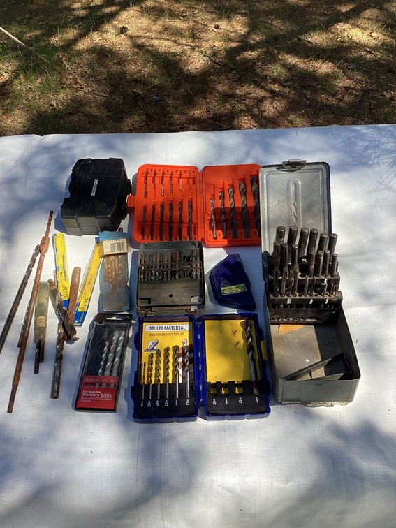 DRILL BIT SETS AND MUCH MORE