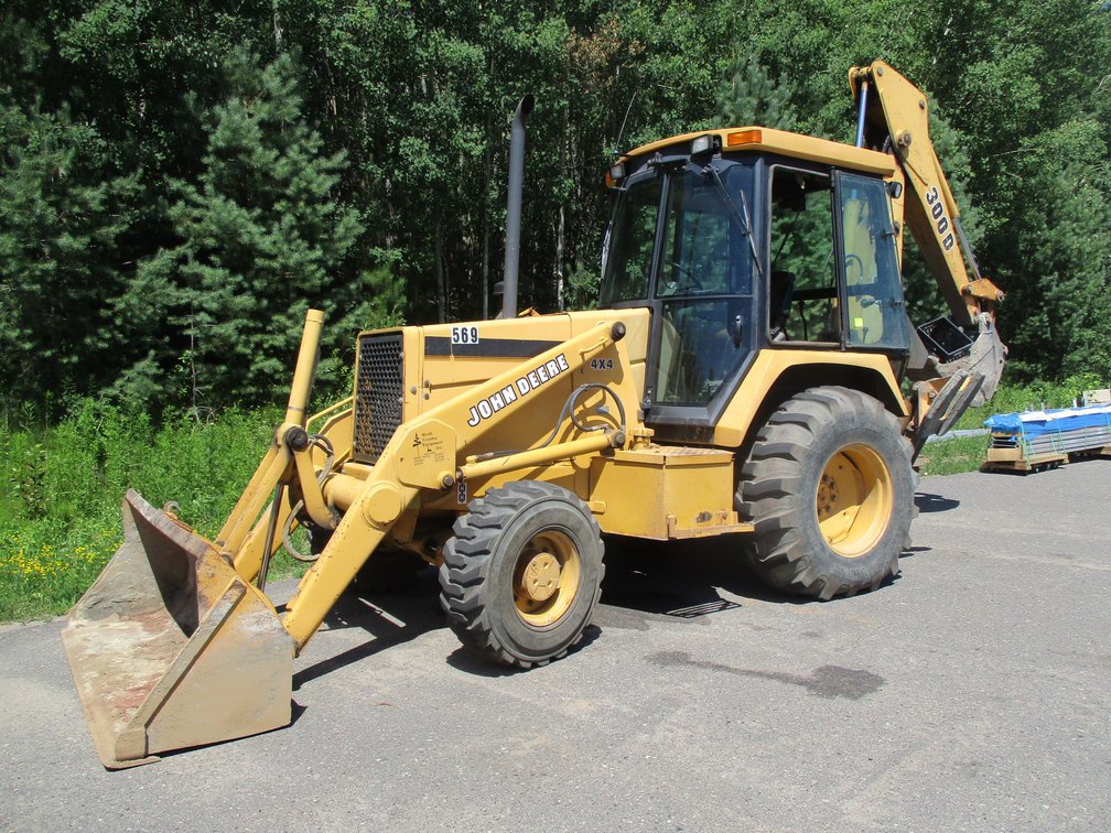 John Deere Backhoe