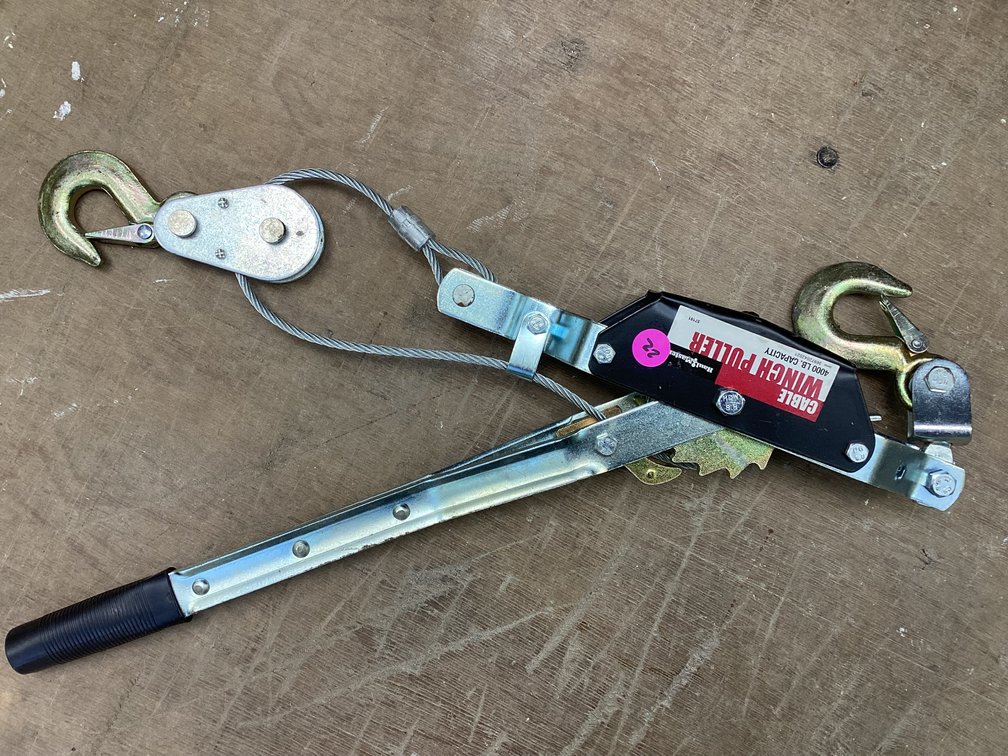 4000LB CABLE WINCH PULLER