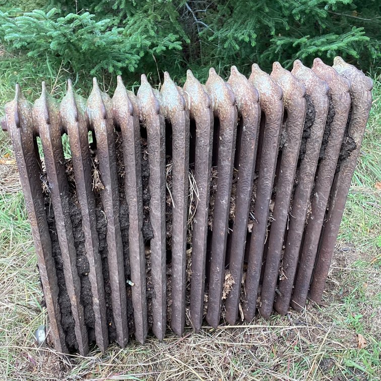 Antique radiator heater 38” x 36” high