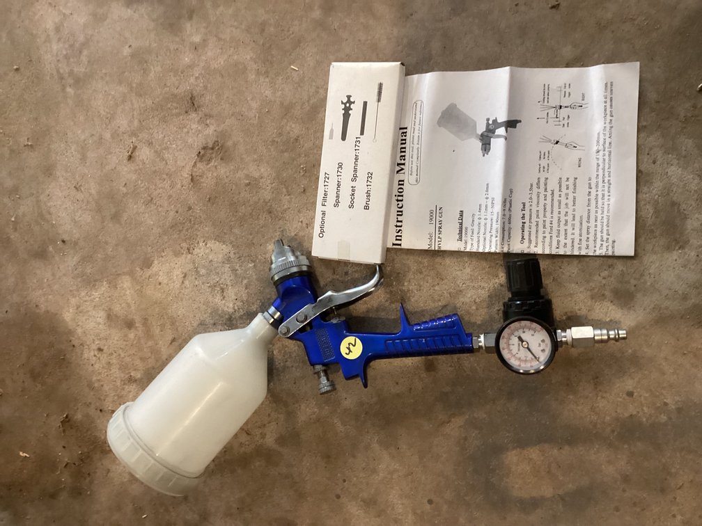 Model 19000 HVLT spray gun.  Looks new