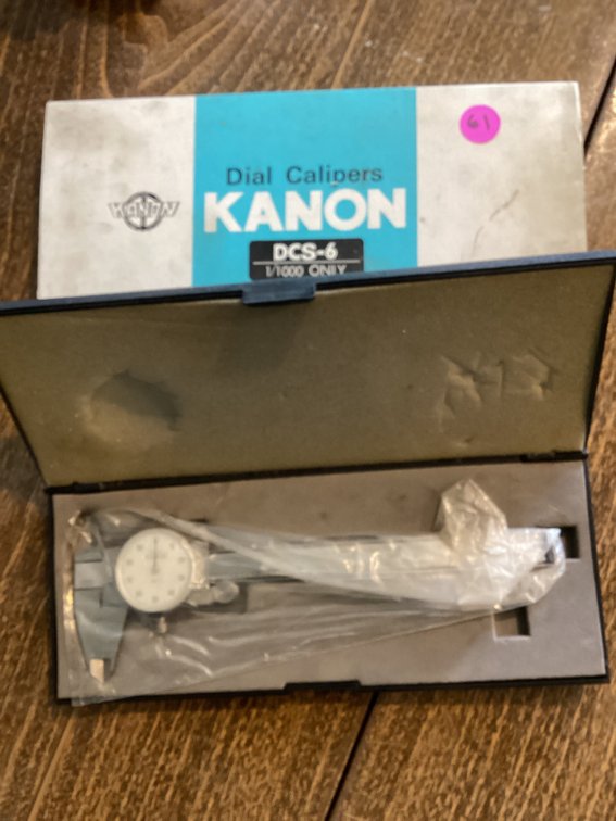 Kanon DCS - 6 dial calipers