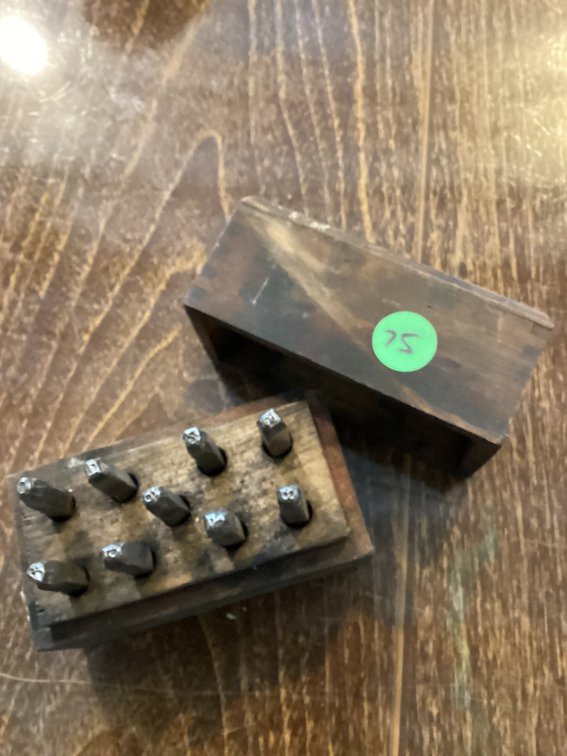 Antique stamping kit