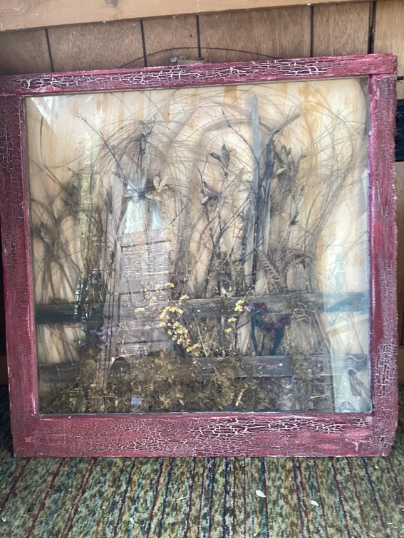 Shadow box style art work