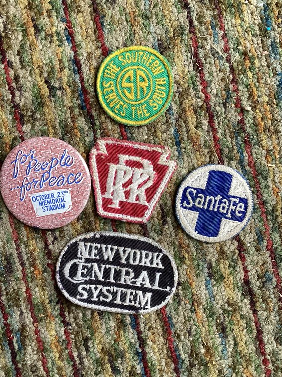 Old railroad patches and more