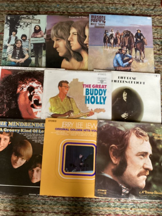 9 old rock albums