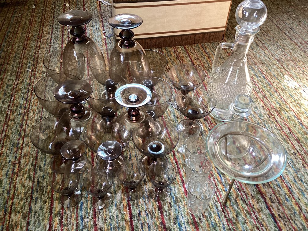 Smoke glassware as shown