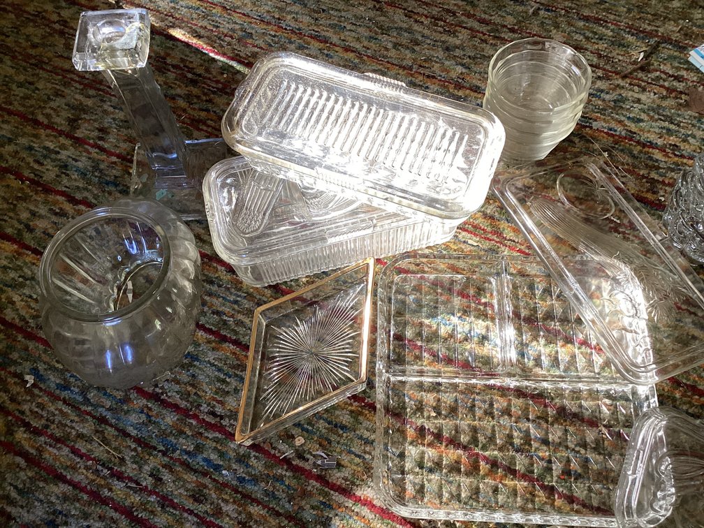 Clear glassware